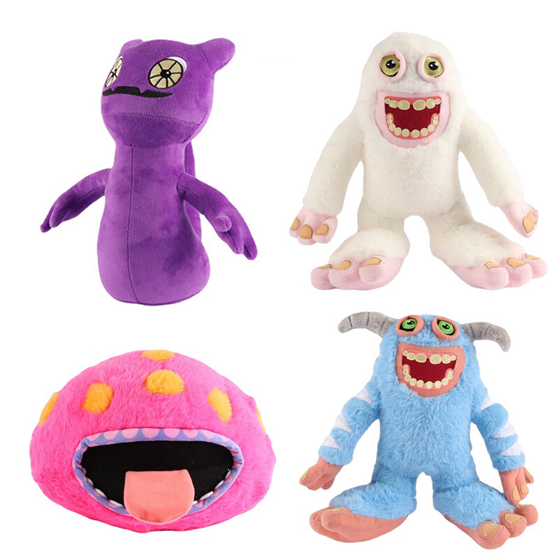 Plush Toys Monsters Model Wubbox Maw Ghazt Rare Mammott Dolls