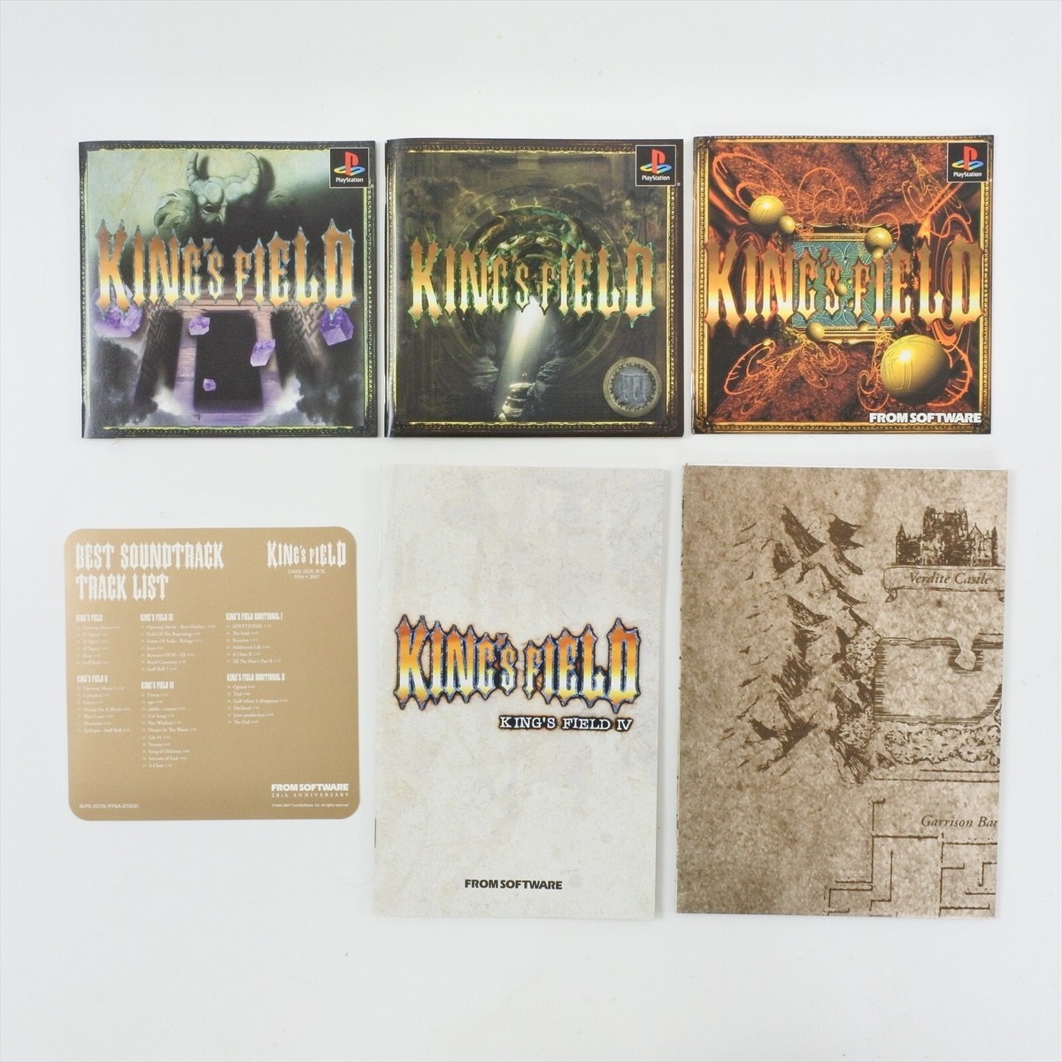KING'S FIELD Dark Side Box 1994-2007 PS2 Playstation 2 Serial No