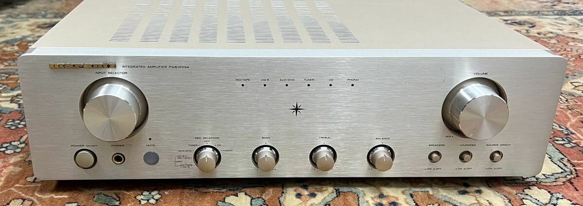 Marantz PM6100SA Stereo Integrated Amplifier Vintage Confirmed