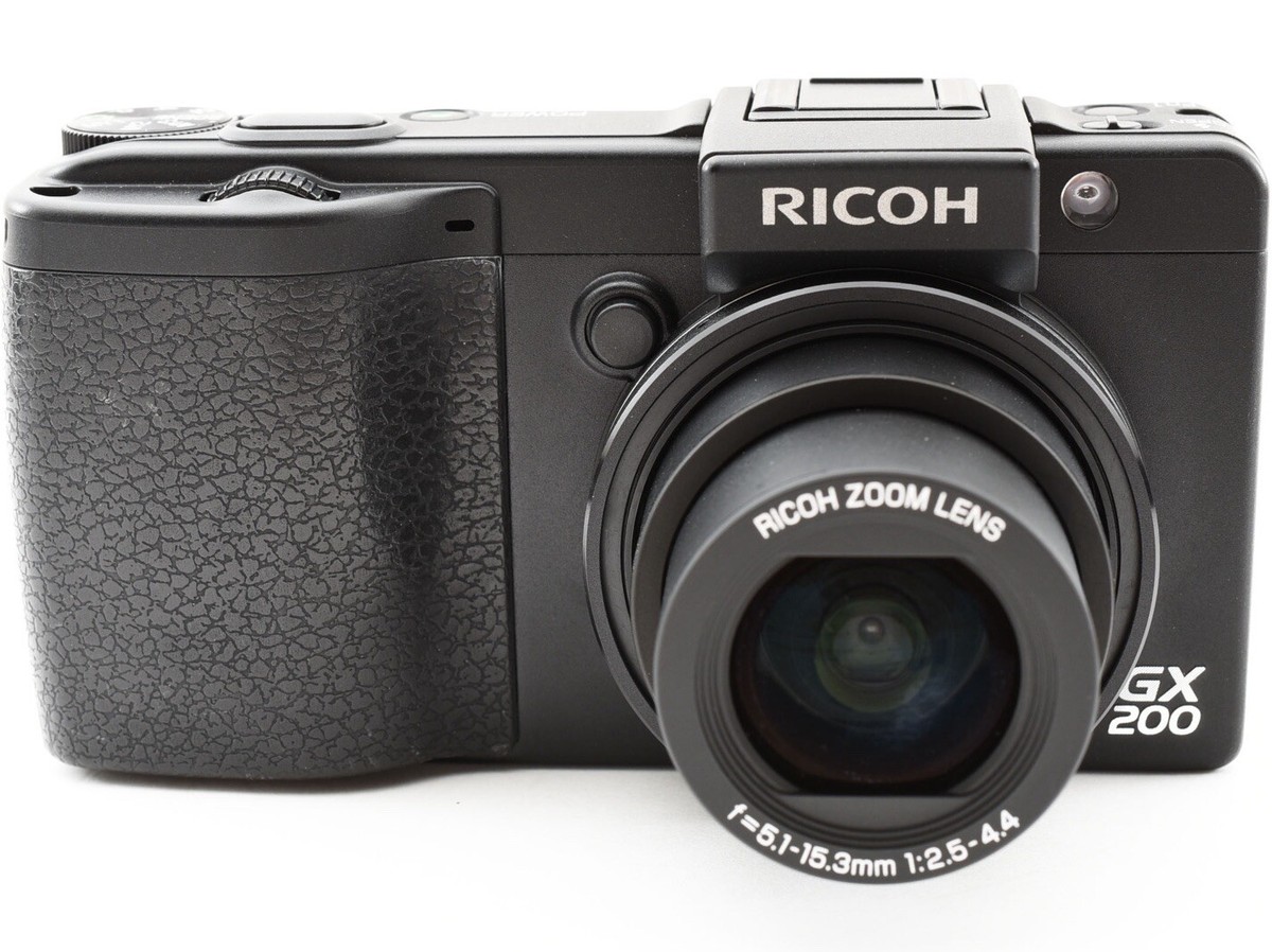 Ricoh GX200 12.1MP Compact Digital Camera Black | eBay