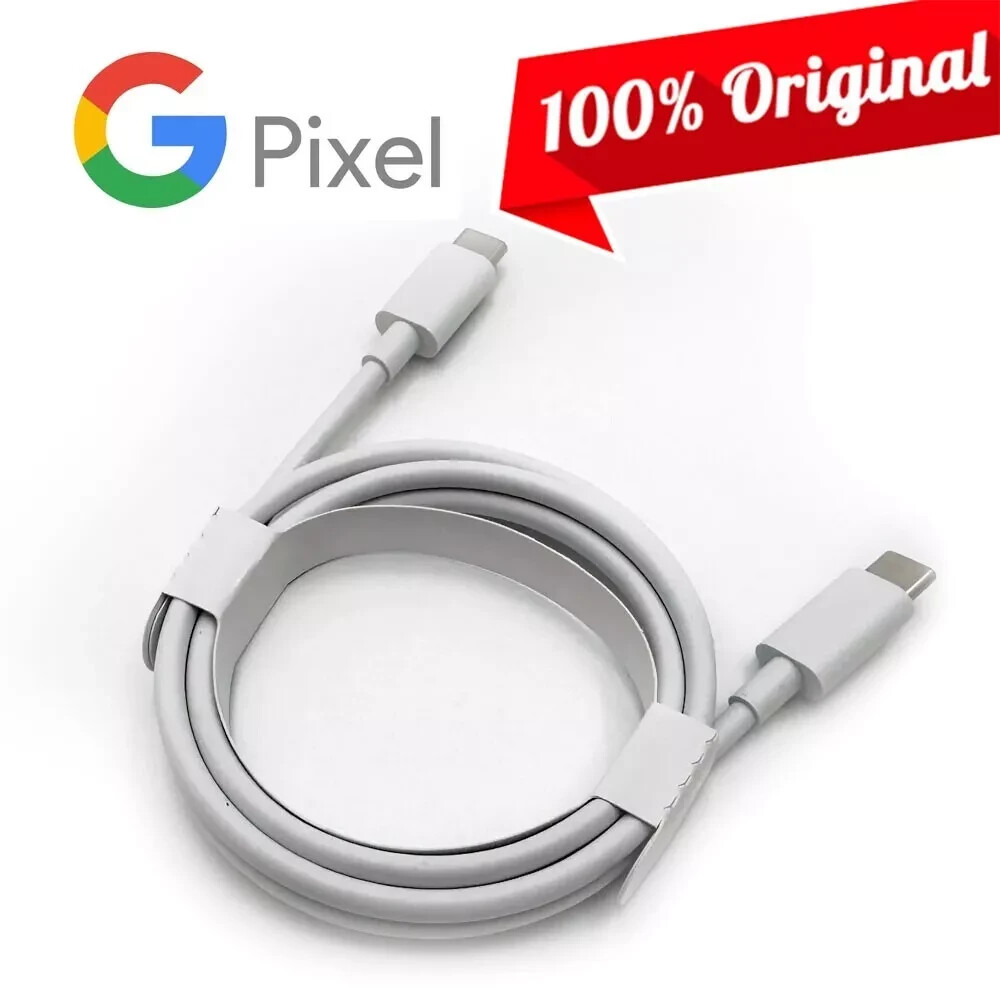 OEM Google USB-C to USB-C Charge Data Cable Pixel 9/8/7/6/Pro/5/4