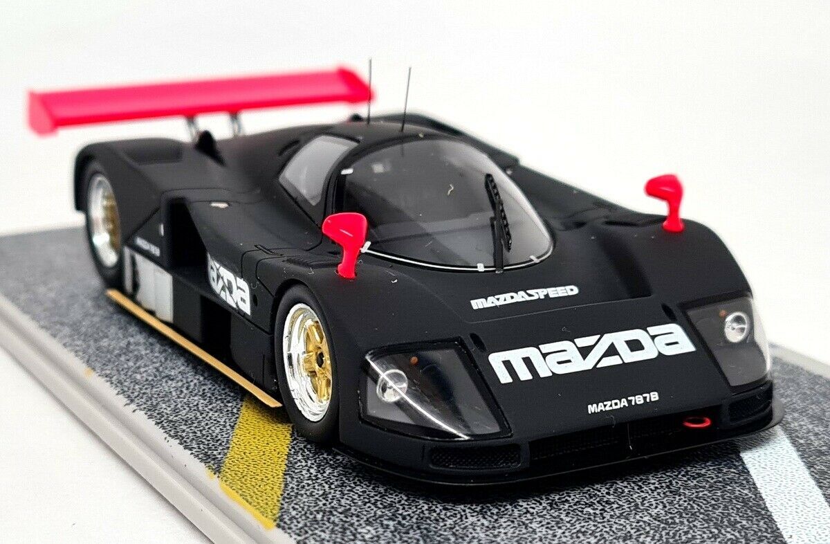 Spark 1/43 - Mazda 787B Test Car 1991 Black Le Mans History Resin
