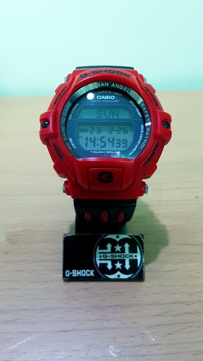 Vintage Titanium Solar G-Shock DW-9300GA Rayman Guardian Angels