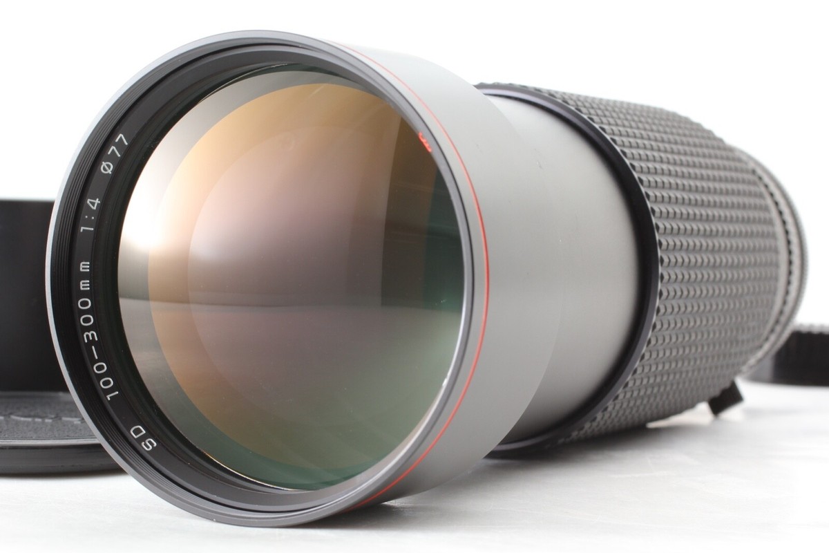 Tokina AT-X SD 100-300mm F/4 Zoom MF Lens for Canon FD 【Exc+5