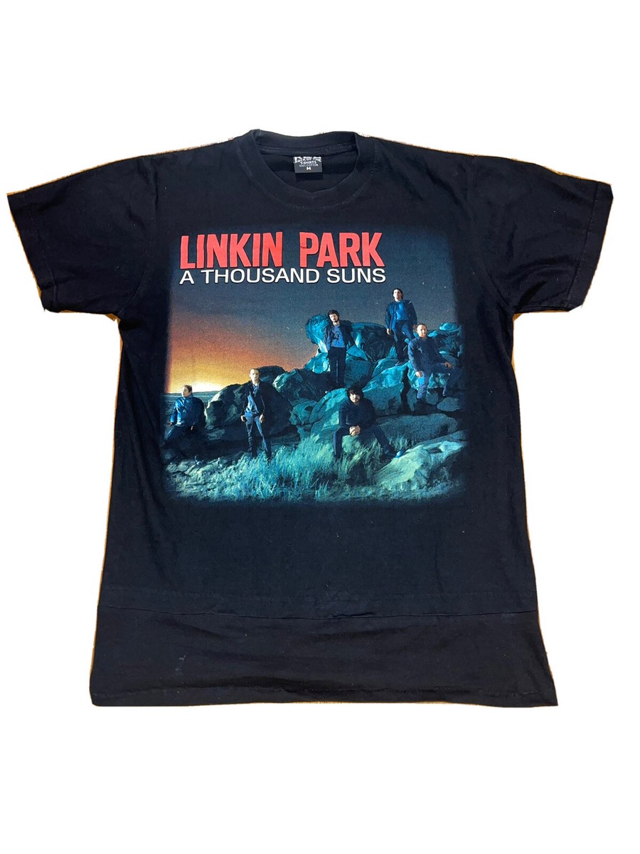 Linkin Park A Thousand Suns World Tour T-Shirt Red Rock Of The T