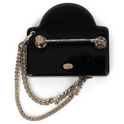 CHANEL シャネル40.5㎜×39.5㎜ブローチ22.37 g