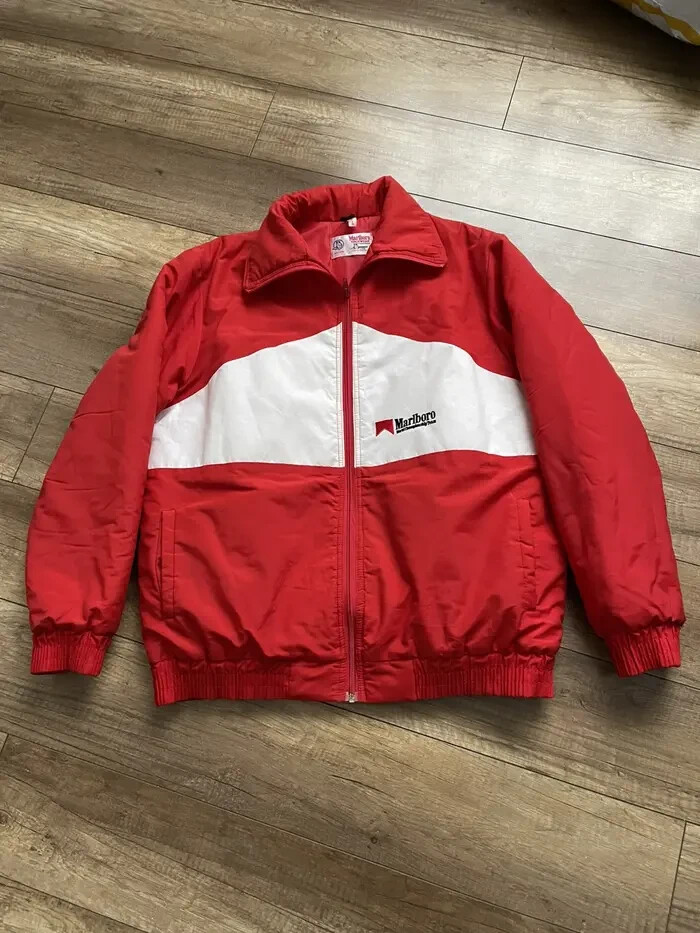 Vintage Marlboro Racing Jacket World Championship Team Bomber