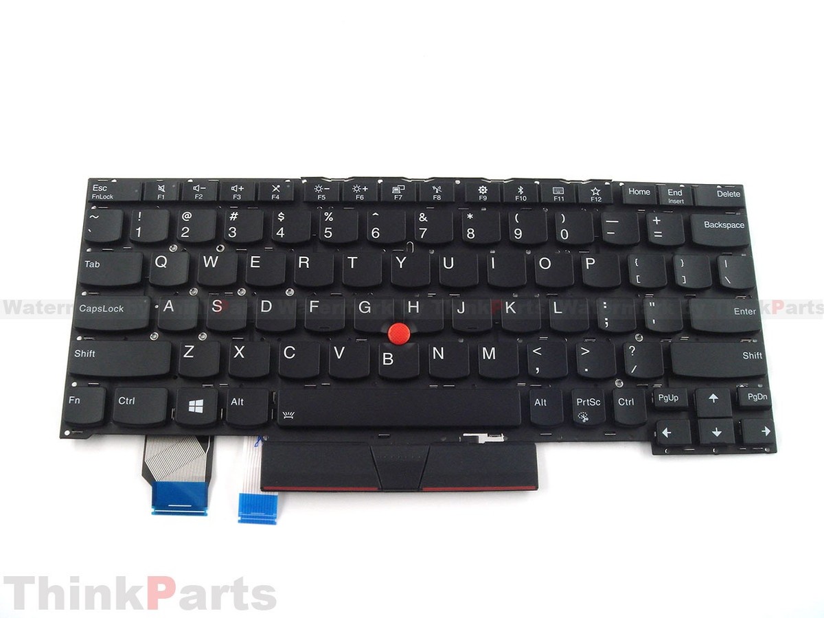 Genuine Original Lenovo ThinkPad X390 Yoga Palmrest Keyboard