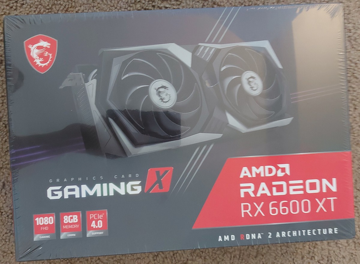 MSI Radeon RX 6600 XT GAMING X 8GB GDDR6 Graphics Card | eBay