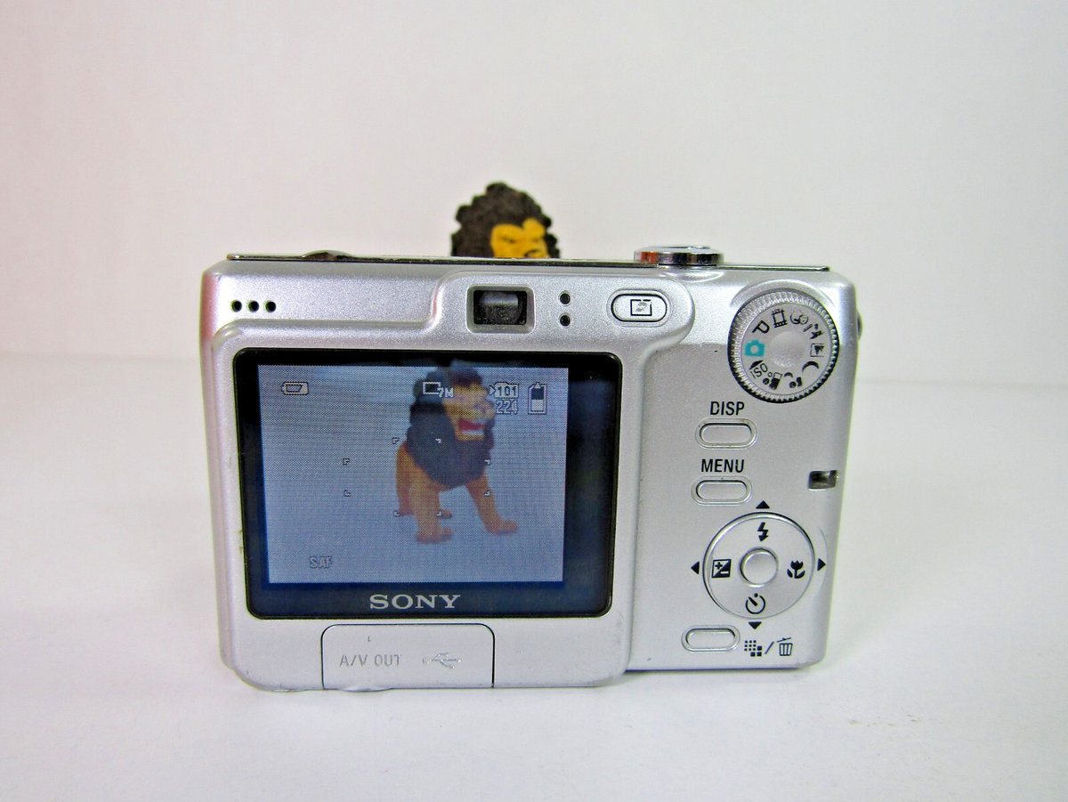 Sony Cyber-shot DSC-W35 7.2MP Digital Camera Silver | eBay