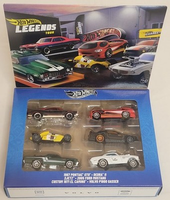 Hot Wheels Silver Series Garage of Legends 2025 6-Pack pontiac gto