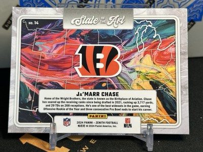 2024 Panini Zenith State of the Art JAMARR CHASE #14 CINCINNATI