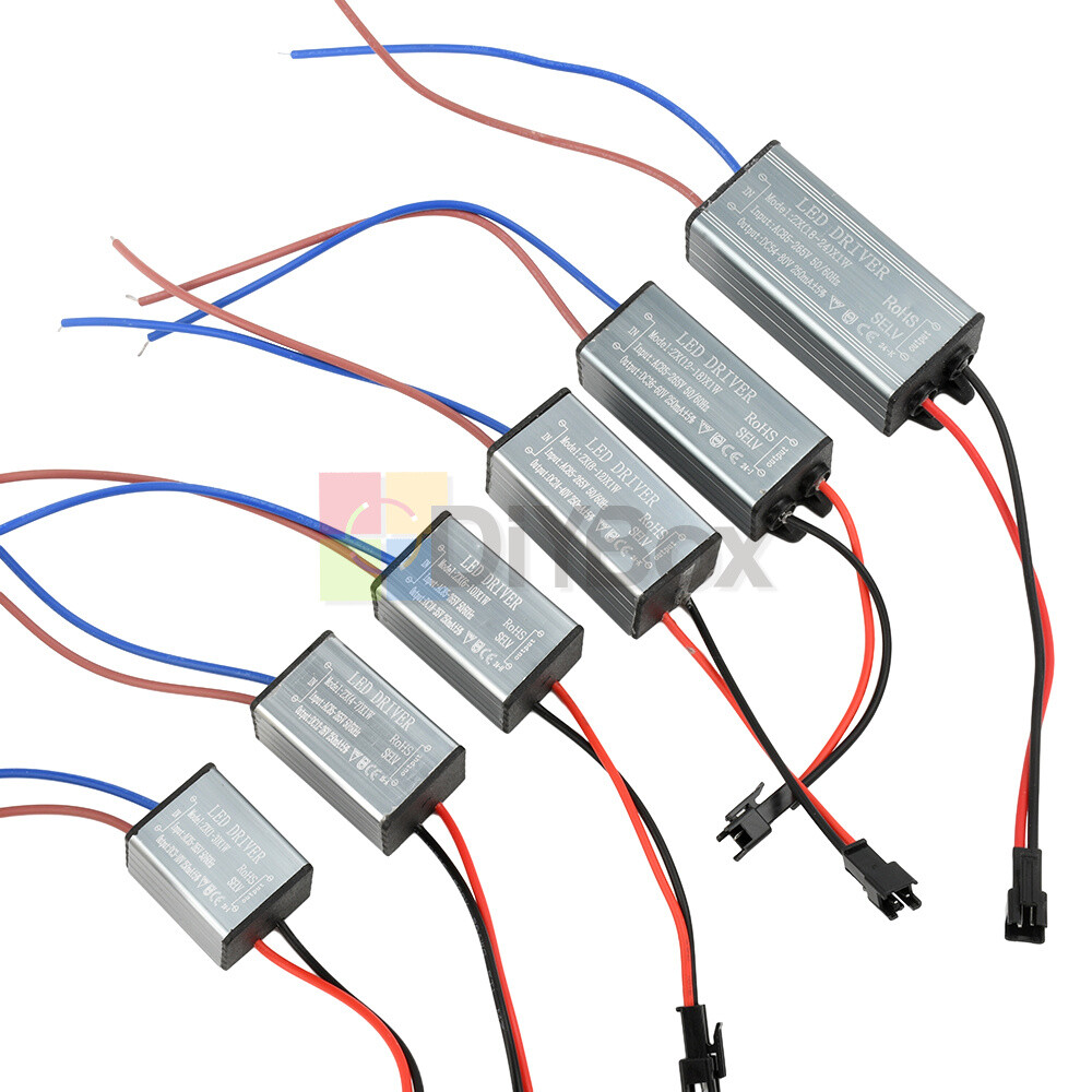 LED Driver Power Supply Waterproof For LED Panel Floodlight 1W-24W