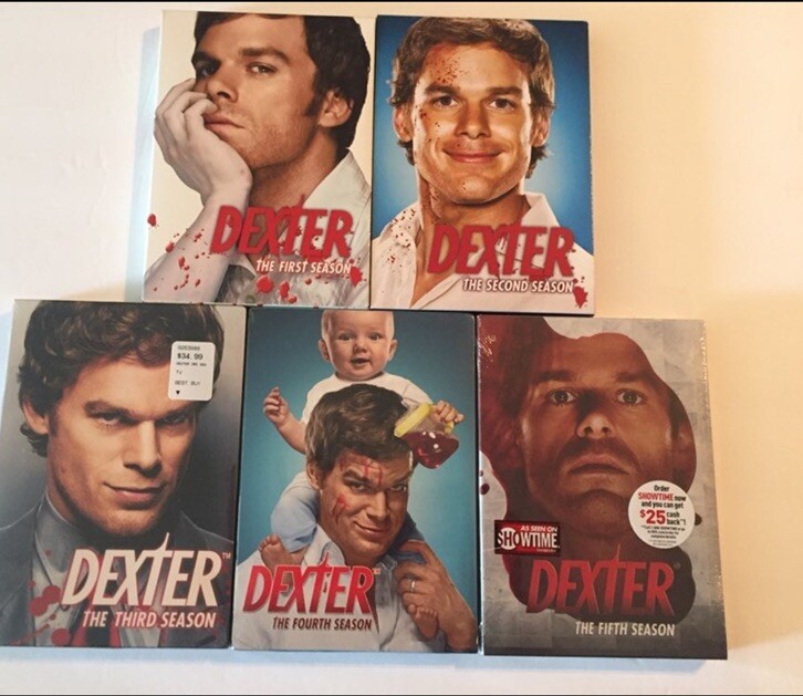 Showtime's DEXTER TV Series, Seasons 1-5 Boxed DVD Sets | eBay