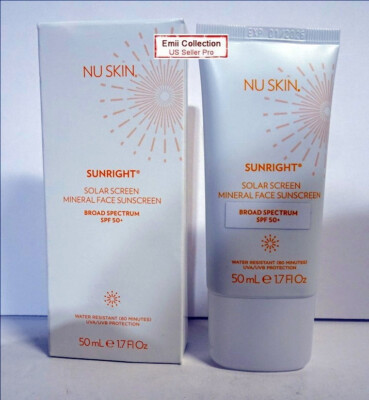 Nu Skin Nuskin Sunright Solar Screen Mineral Broad Spectrum SPF 50