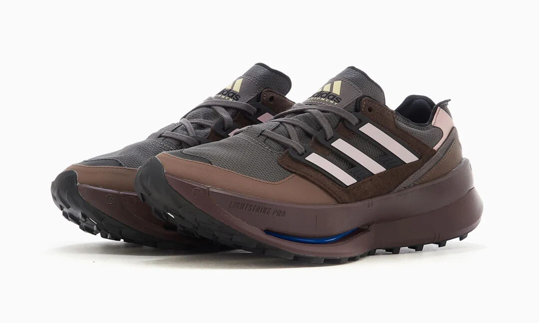 JH6113 adidas Equipment Agravic Charcoal Sand Pink Brown (Men's