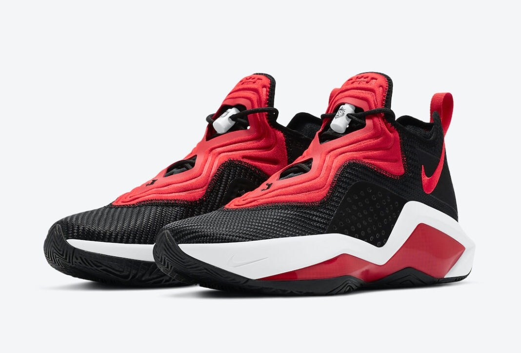 Nike Lebron Soldier XIV 14 EP Bred Black Red White James CK6047