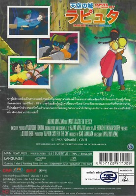 Laputa: The Castle in the Sky 天空の城ラピュタ Japanese Anime With