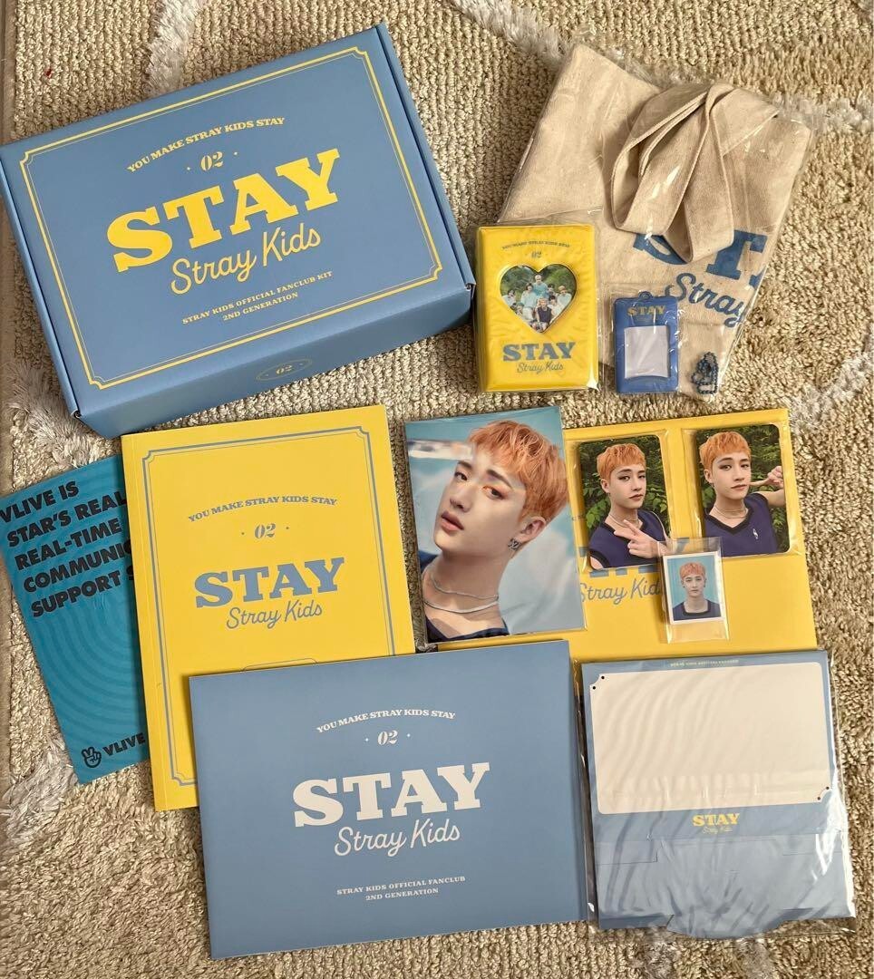 Stray Kids 2nd Membership Welcome Kit Full Set You Make Stay