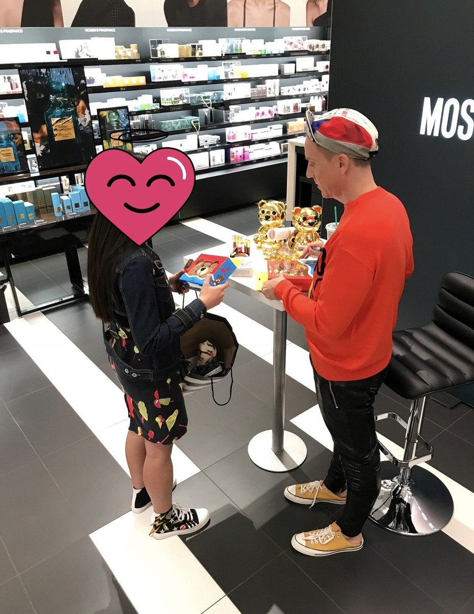 Autographed By Jeremy Scott: Moschino x Sephora Bear Lip Gloss