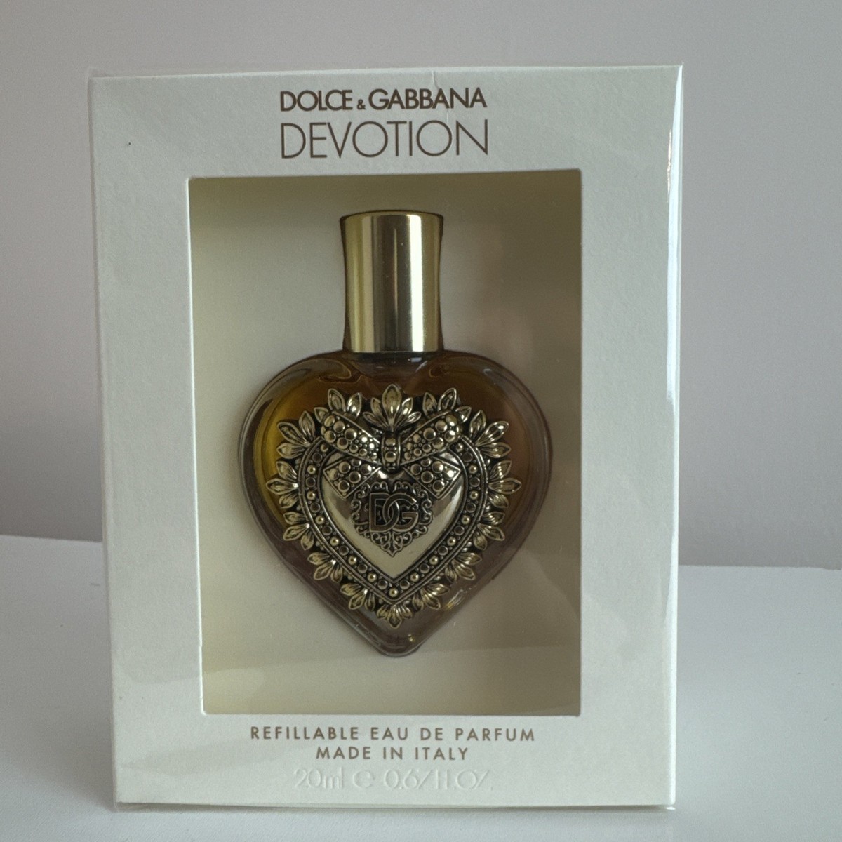2025 Dolce&Gabbana DEVOTION Sacred Heart EDP Limited Ed .67oz/20ml