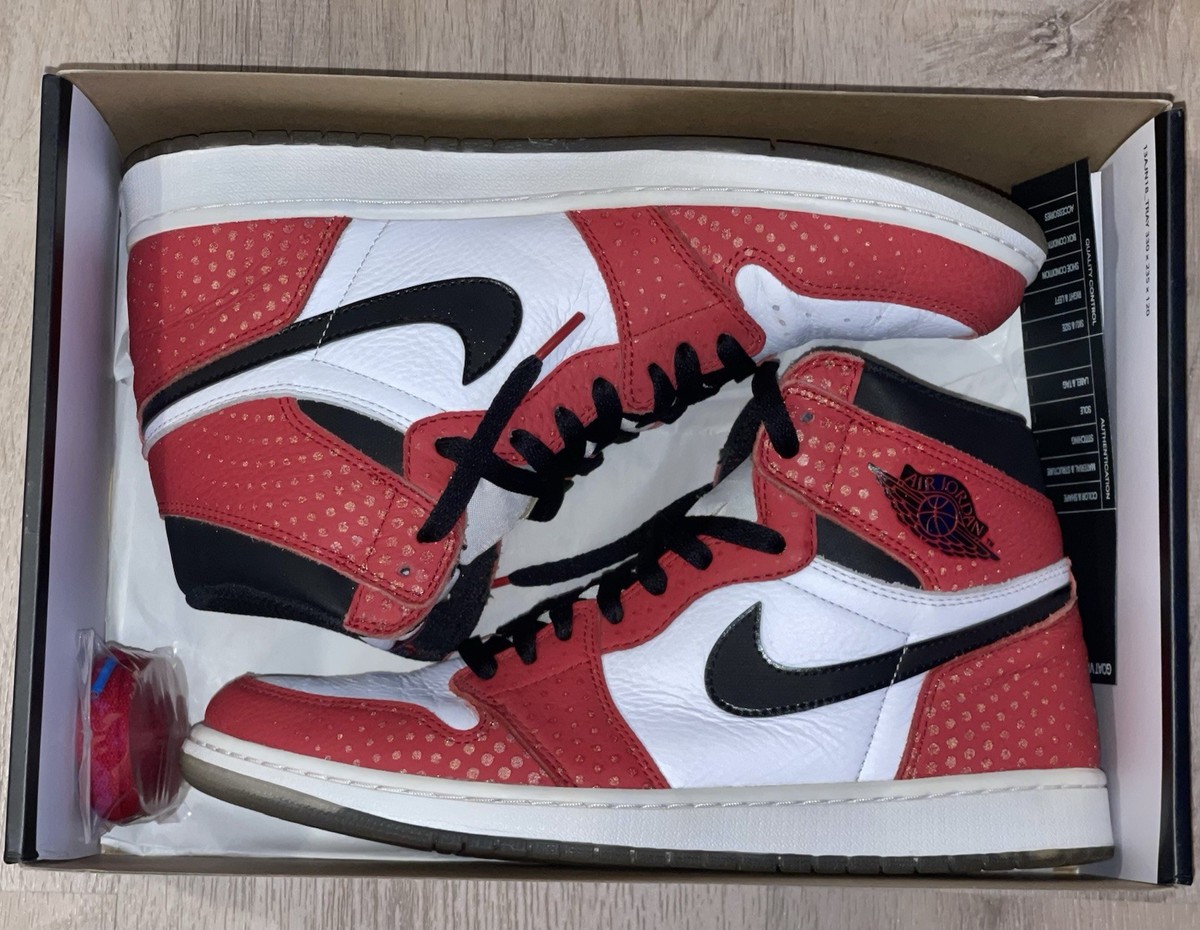 Nike Air Jordan 1 Retro High OG Origin Story Spider-Man Chicago