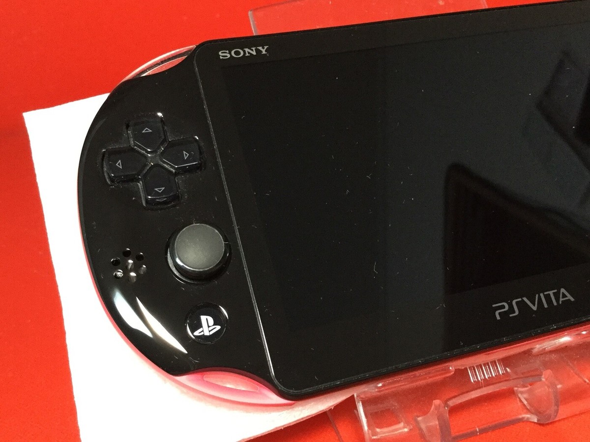 Sony PS Playstation vita Wi-Fi model PINK BLACK PCH-2000 ZA15