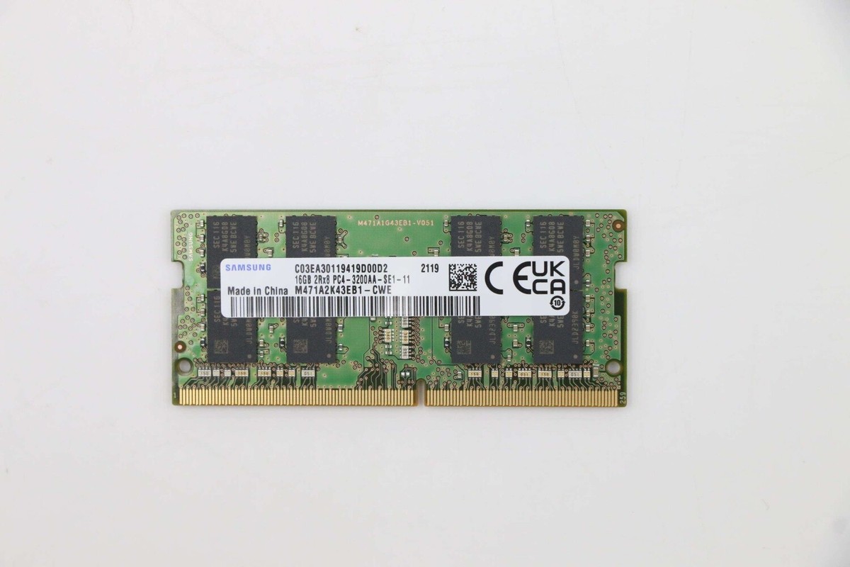 Original 5M30Z71647 Lenovo Memory 16GB DDR4 3200 MHz SODIMM | eBay