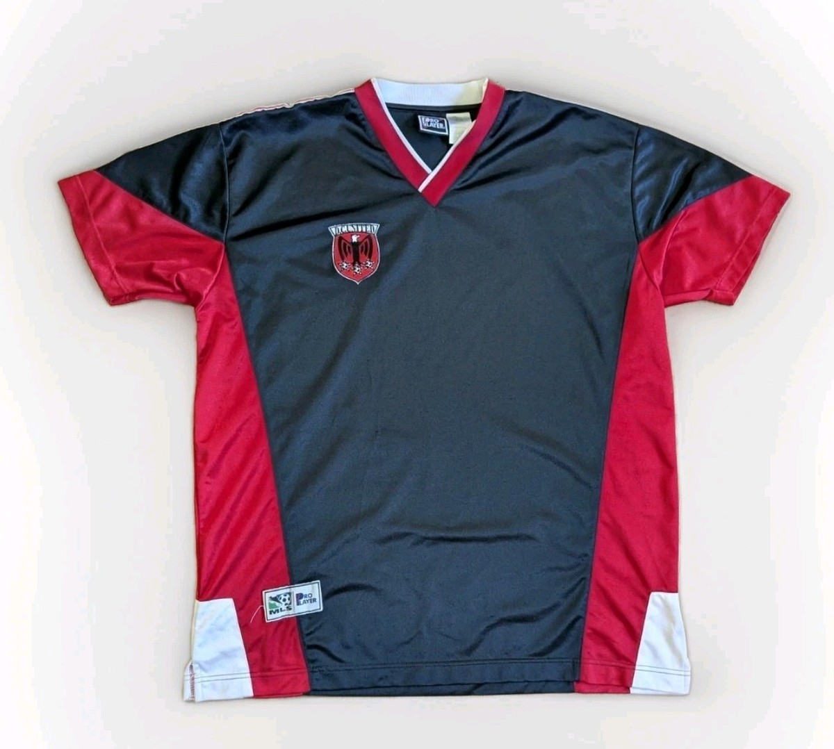 VTG DC United Soccer Jersey RARE 90s Pro Player Washington DC MLS