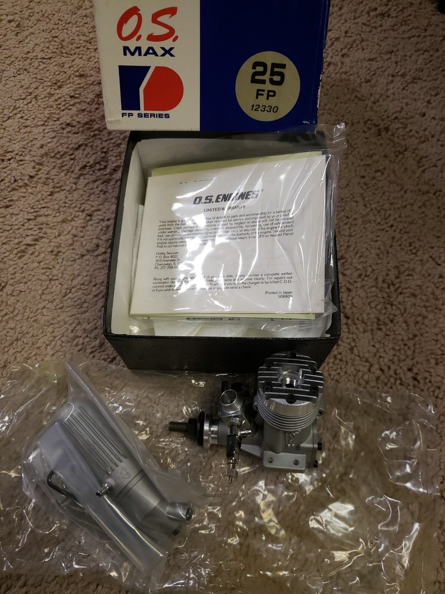 OS Engine - OS max 25 FP RC Glow motor - New! | eBay
