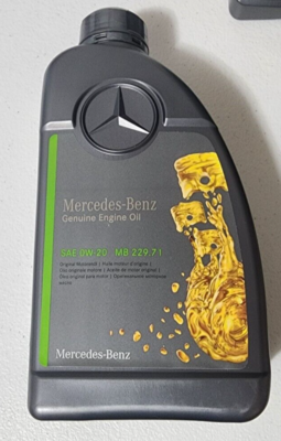 Genuine Mercedes-Benz 1 L Engine Oil SAE 0W-20 MB 229.71 | eBay