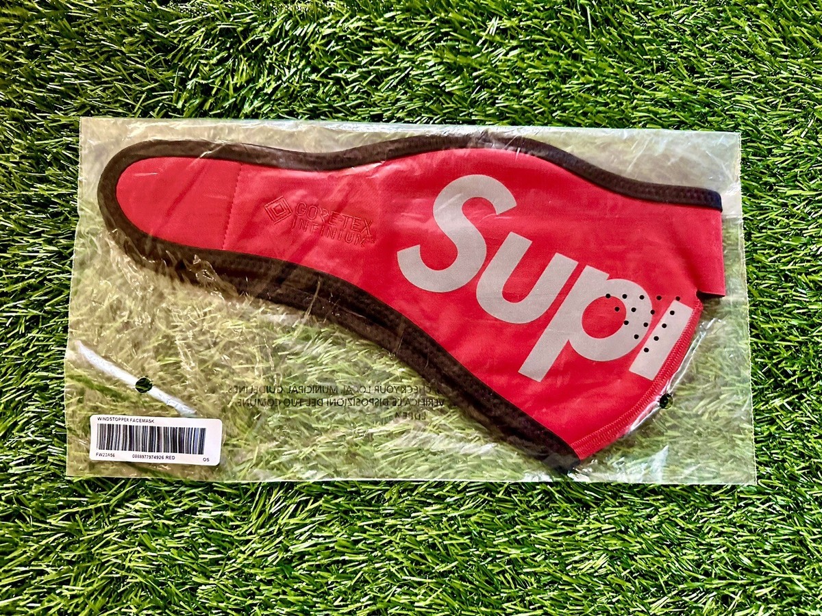 SUPREME Windstopper Red Reflective Facemask Ready To Ship! | eBay