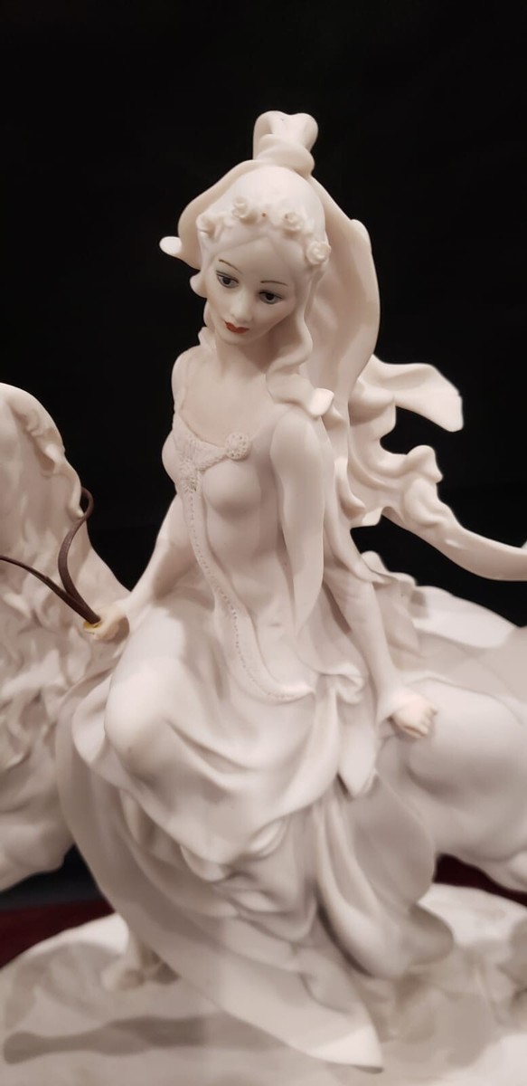 1985 Giuseppe Armani Florence Figurine LADY ON HORSE. | eBay