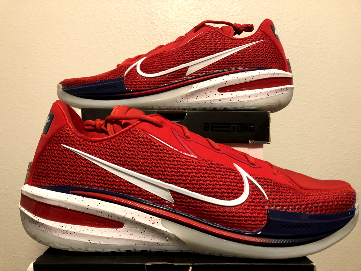 Nike Air Zoom G.T. Cut TEAM USA Red White Blue sz 18 CZ0175 604