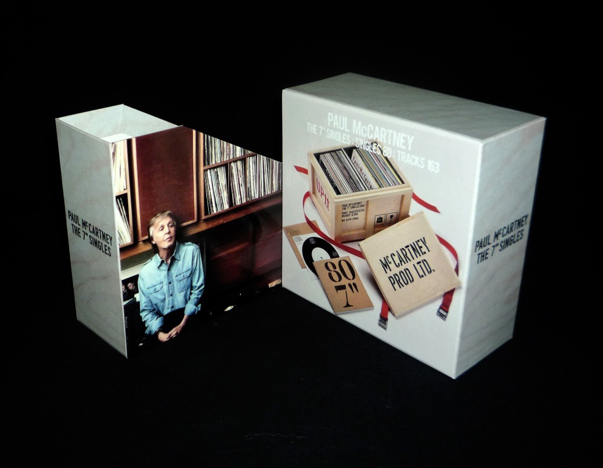 Paul McCartney 7 inch Singles empty box for Japan mini lp