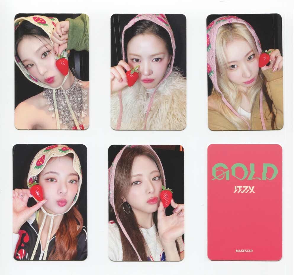 itzy GWBG 上海 makestar 限定特典 トレカ 5枚セット B itzy GWBG 上海