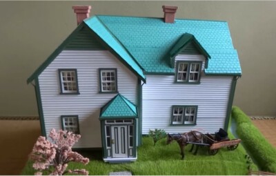 Anne of Green Gables Doll House 1/24 Scale Wooden Model Kit Set