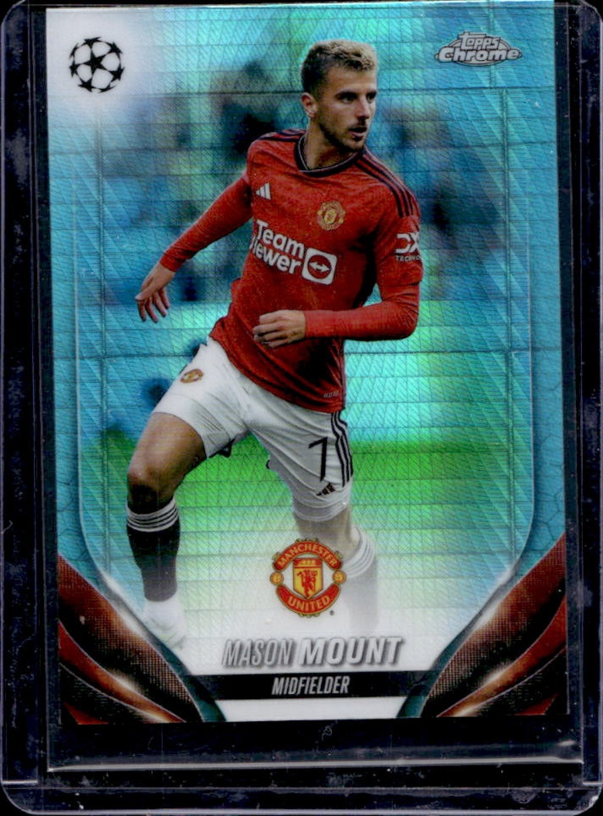 Mason Mount 2023 Topps Chrome UEFA Club Competitions #CA-MM Chrome