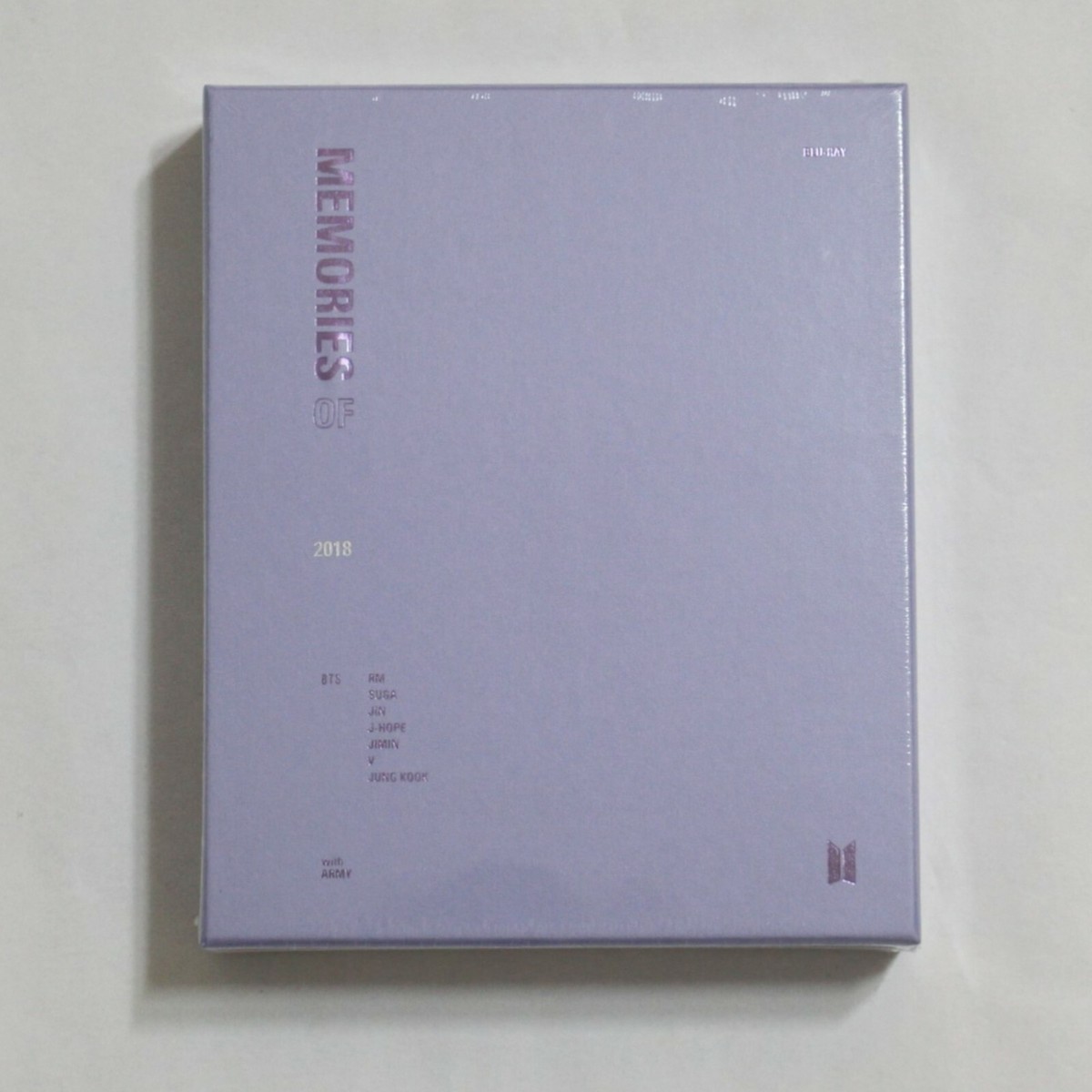 BTS Official Memories Of 2018 Blu-ray Full Set Factory Sealed 3-7