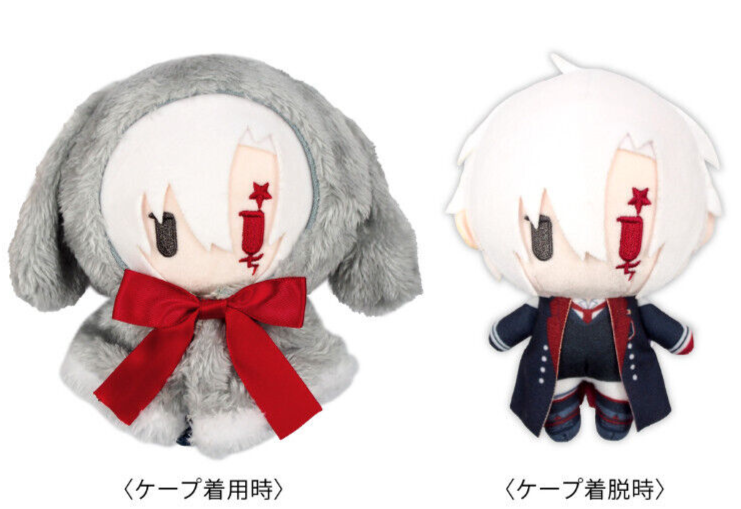 D.Gray-man Allen Walker Cape Tapinui Plush Mascot H15cm 5.9