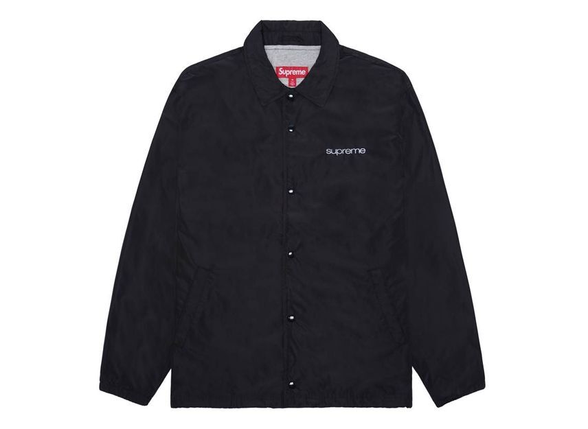 Supreme Nyc Coaches Jacket Black | eBay