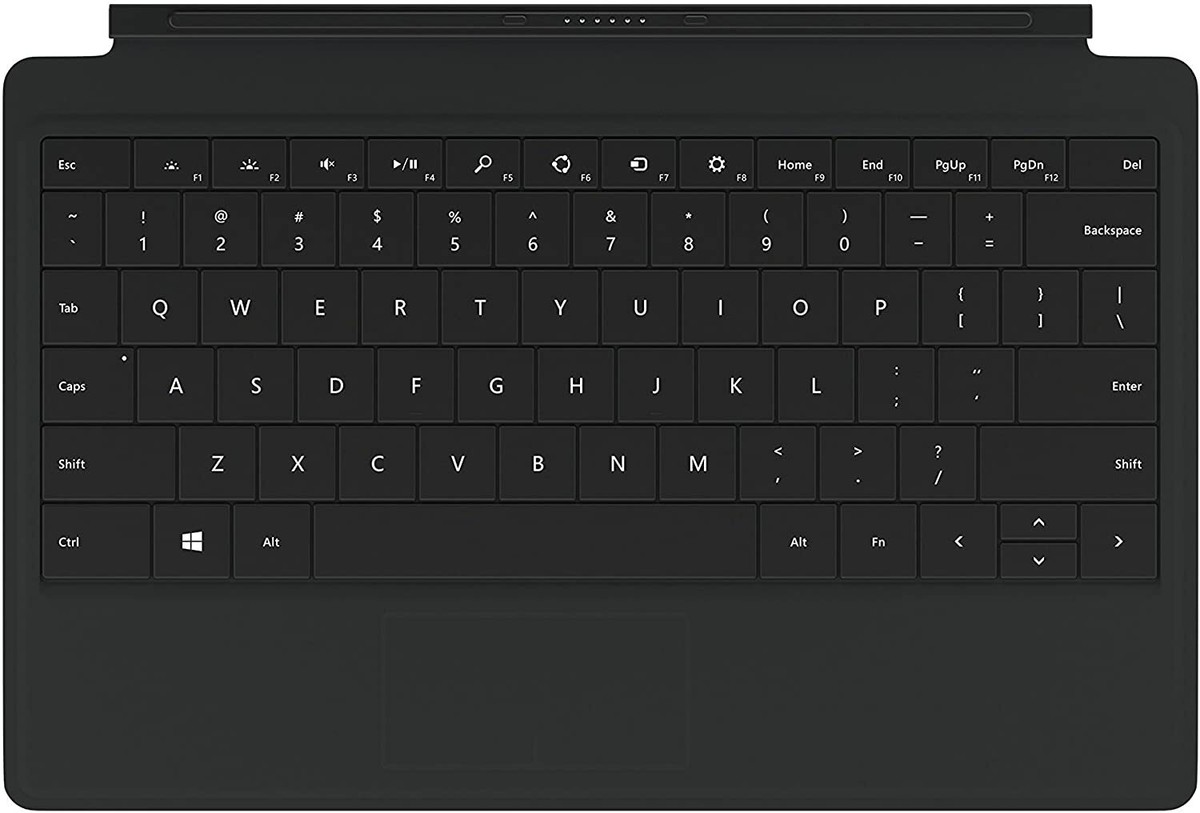 Microsoft Surface Type Cover 2 RT, Pro 1, Pro 2 backlit Keyboard