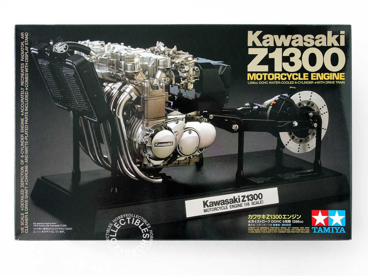 Tamiya 1/6 Kawasaki Z1300 1286cc DOHC 6 Cylinder Motorcycle Engine