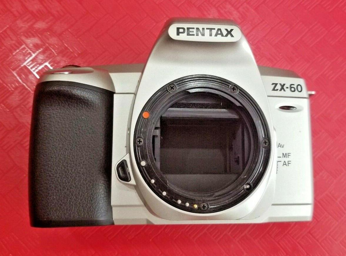 Pentax ZX-60 QD 35mm SLR Film Camera for Parts or Repair
