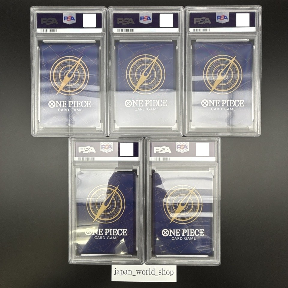 PSA 10 Five Elders Alt Art Red Text Set Carrying on His Will One