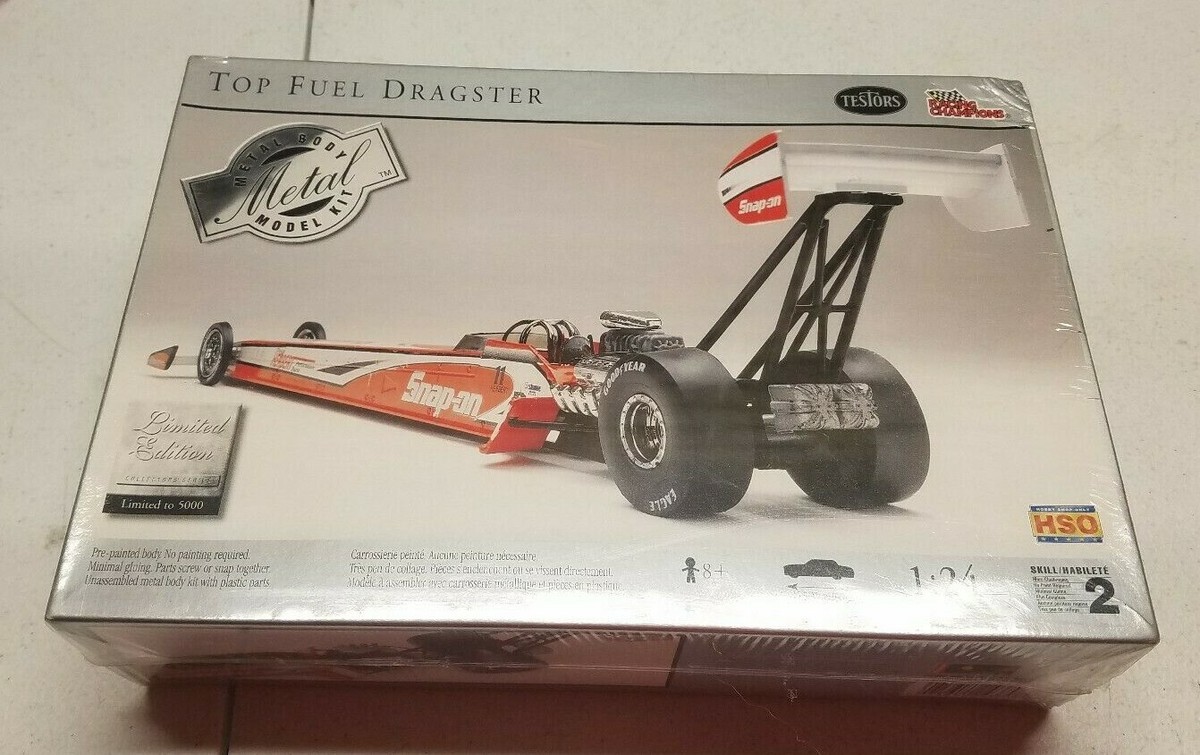 Top Fuel Dragster Model Metal Body Racing Champions 1:24 Snap-On