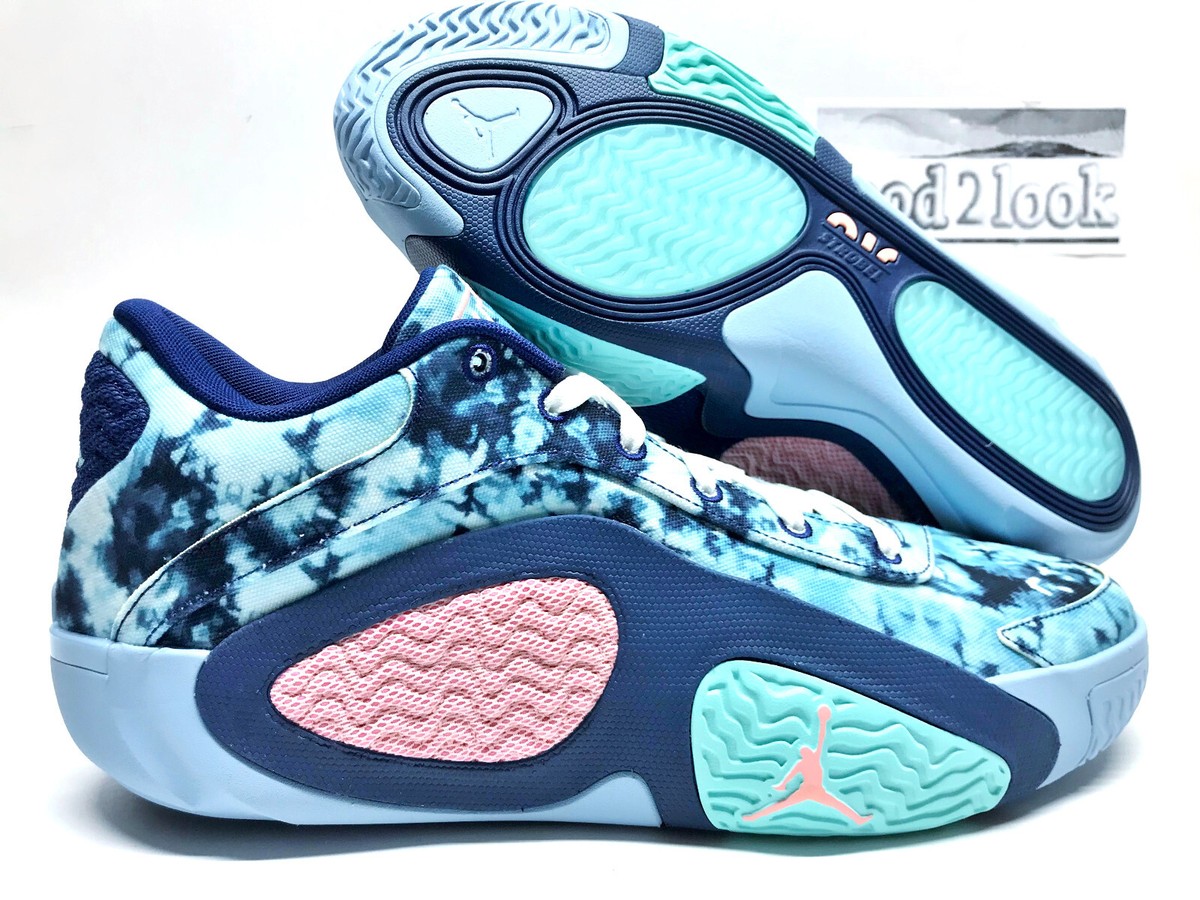 NIKE JORDAN TATUM 2 GPX BLUE VOID/BLEACHED CORAL SIZE MEN'S 11