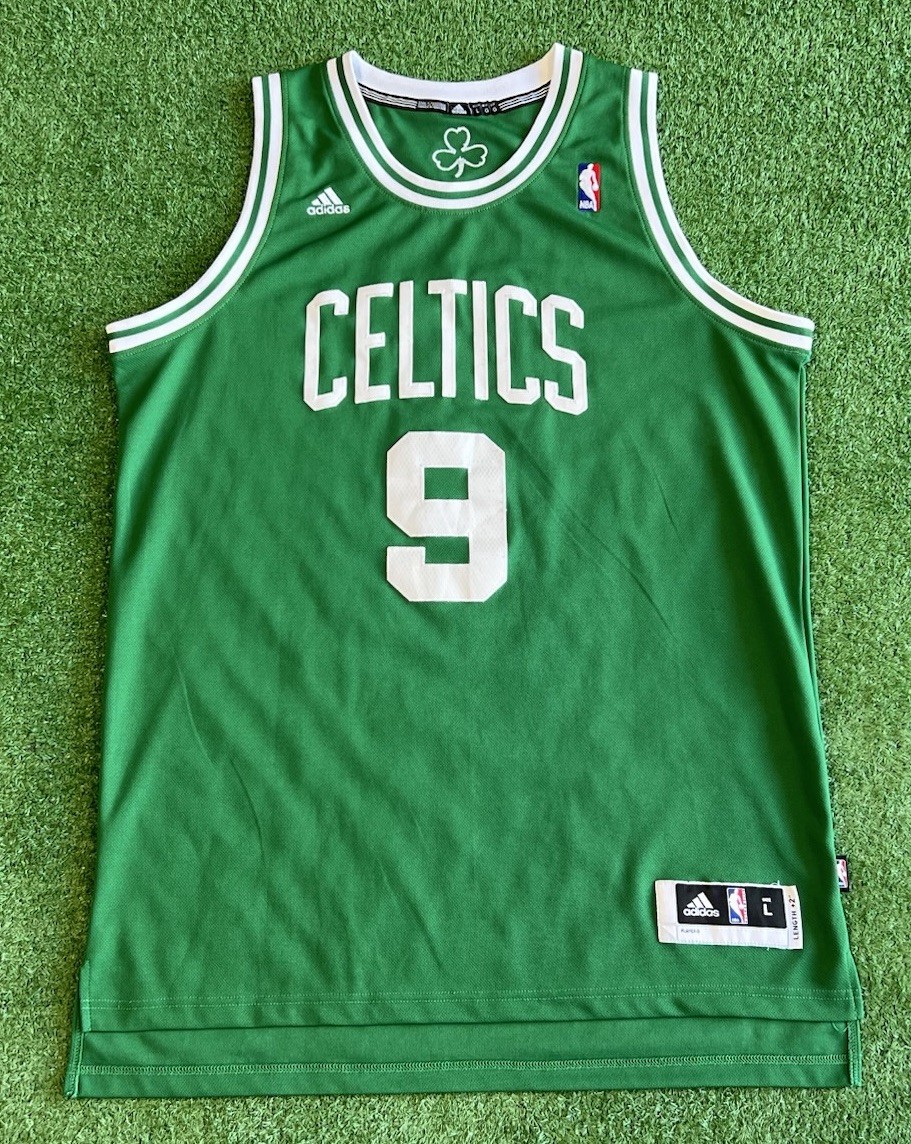 Boston Celtics Basketball Jersey Rajon Rondo Adidas Size Large