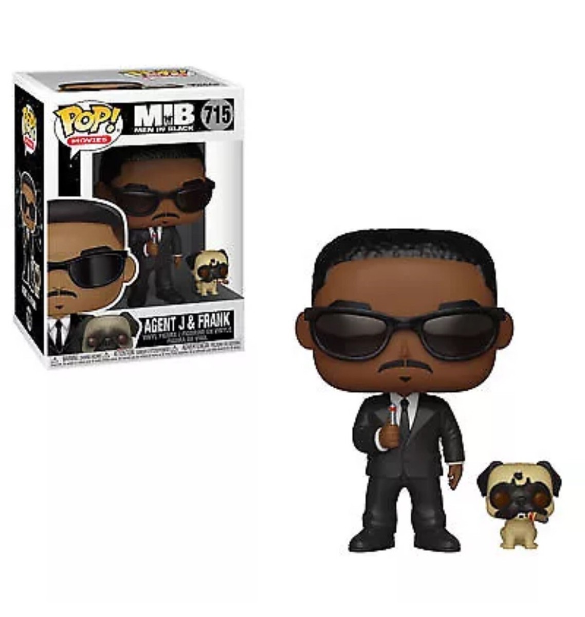 Funko Pop! 715 And Buddy: Men In Black Agent J And Frank