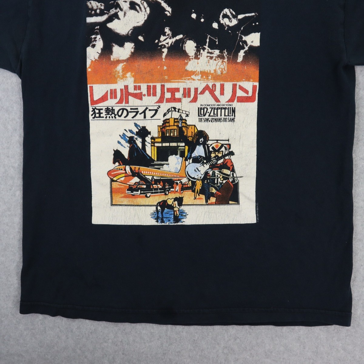 Led Zeppelin MENS Small Japan Tour 1972 TShirt Concert & Beyond